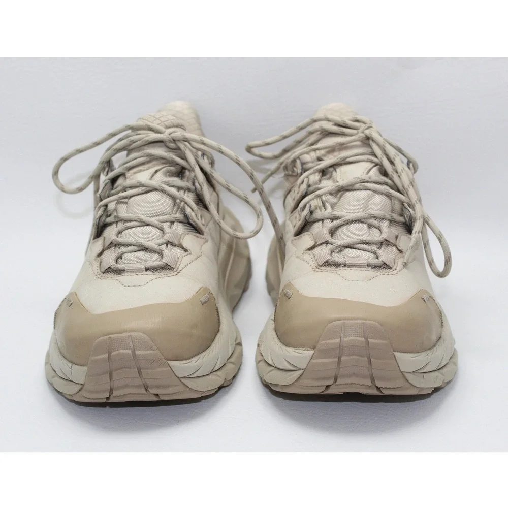 Hoka One One Kaha 2 Low GTX Sand Beige Hiking Shoes OTDN Womens 7 Mens 5.5